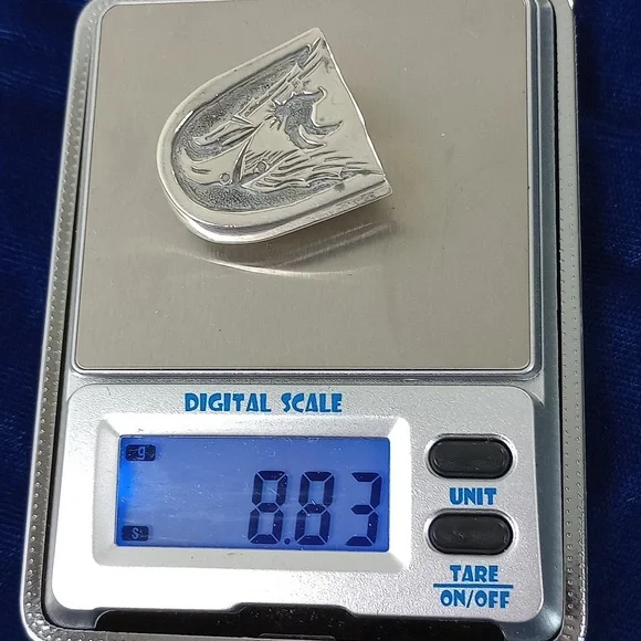 Navajo Harvest Sterling Silver Range Belt Set Signed - Picture 11 of 16